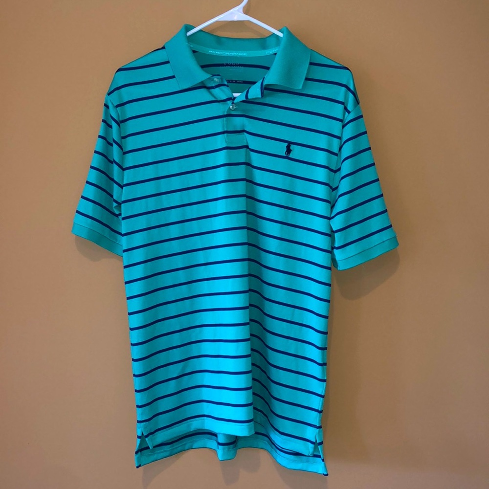 Polo Ralph Lauren Sea Foam Green Collared Shirt for Boys Size 18-20 (XL)
